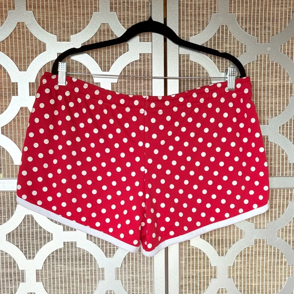 Minnie Mouse Red Polka Dot Woman’s Shorts - Picture 6 of 6